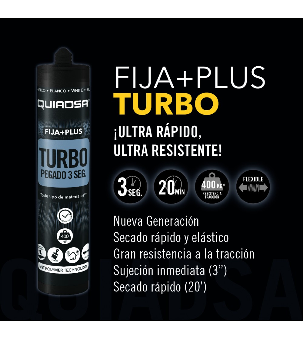 Adhesivo de Montaje Fija+Plus Turbo Cr. de 290 ml. | AndaserStore OFERTA