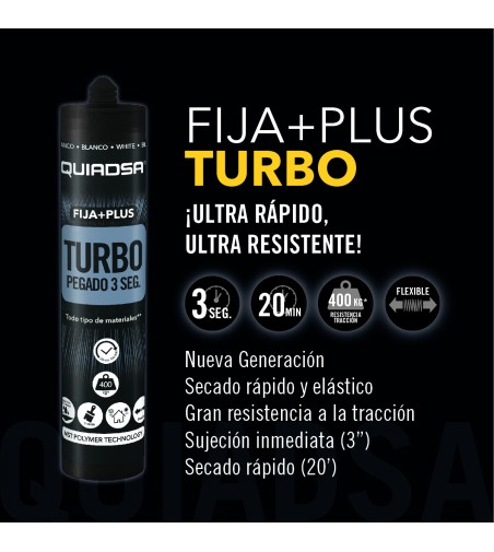 Adhesivo de Montaje Fija+Plus Turbo Cr. de 290 ml. | AndaserStore OFERTA