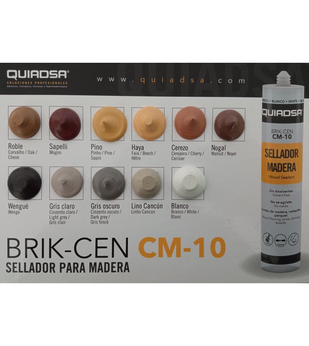 Sellador Madera Brik-Cen CM-10 Colores |  AndaserStore OFERTA