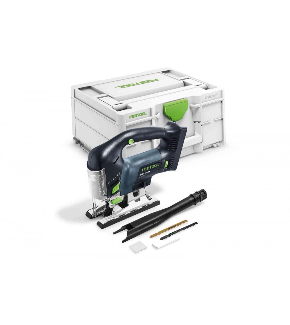 FESTOOL CALADORA DE PÉNDULO A BATERÍA CARVEX PSBC |  AndaserStore OFERTA