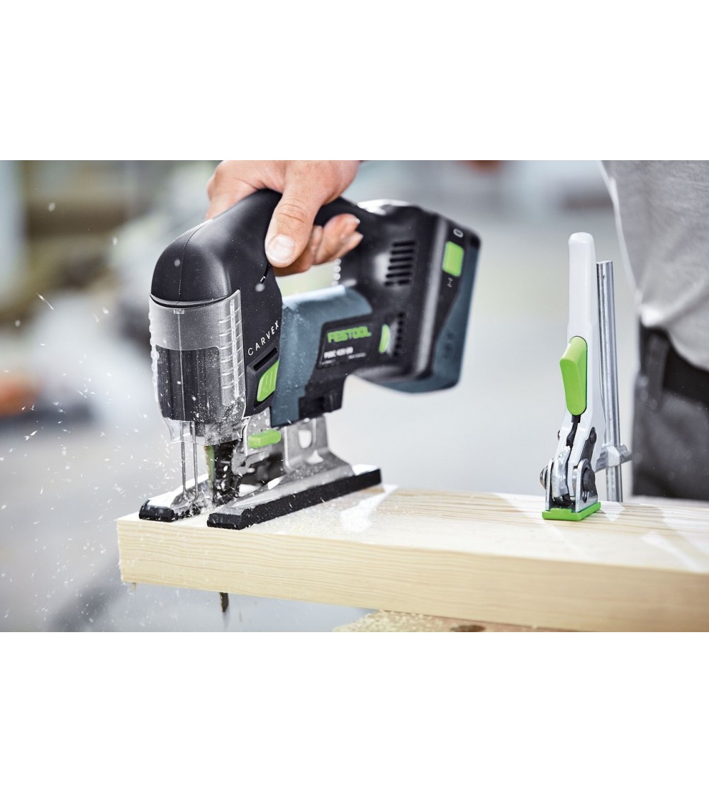 FESTOOL CALADORA DE PÉNDULO A BATERÍA CARVEX PSBC |  AndaserStore OFERTA