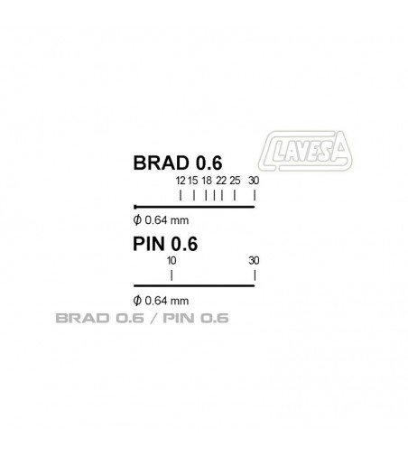 CLAVADORA CLAVESA PT-0631 PARA BRAD Y PIN DE 0.6 MM|  AndaserStore OFERTA