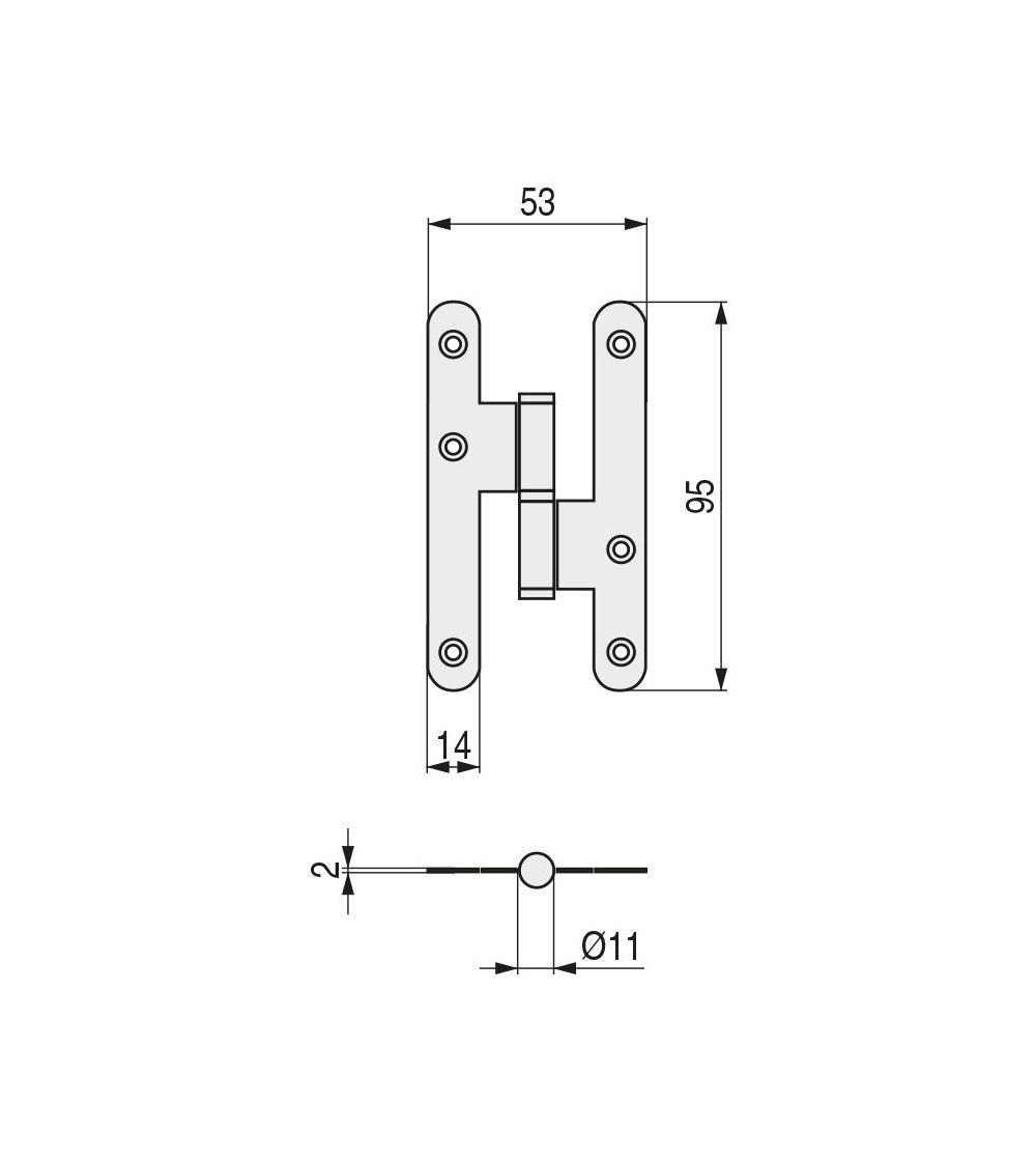 Pernio Sin Remate 9,5 Niquel Satinado | AndaserStore OFERTA