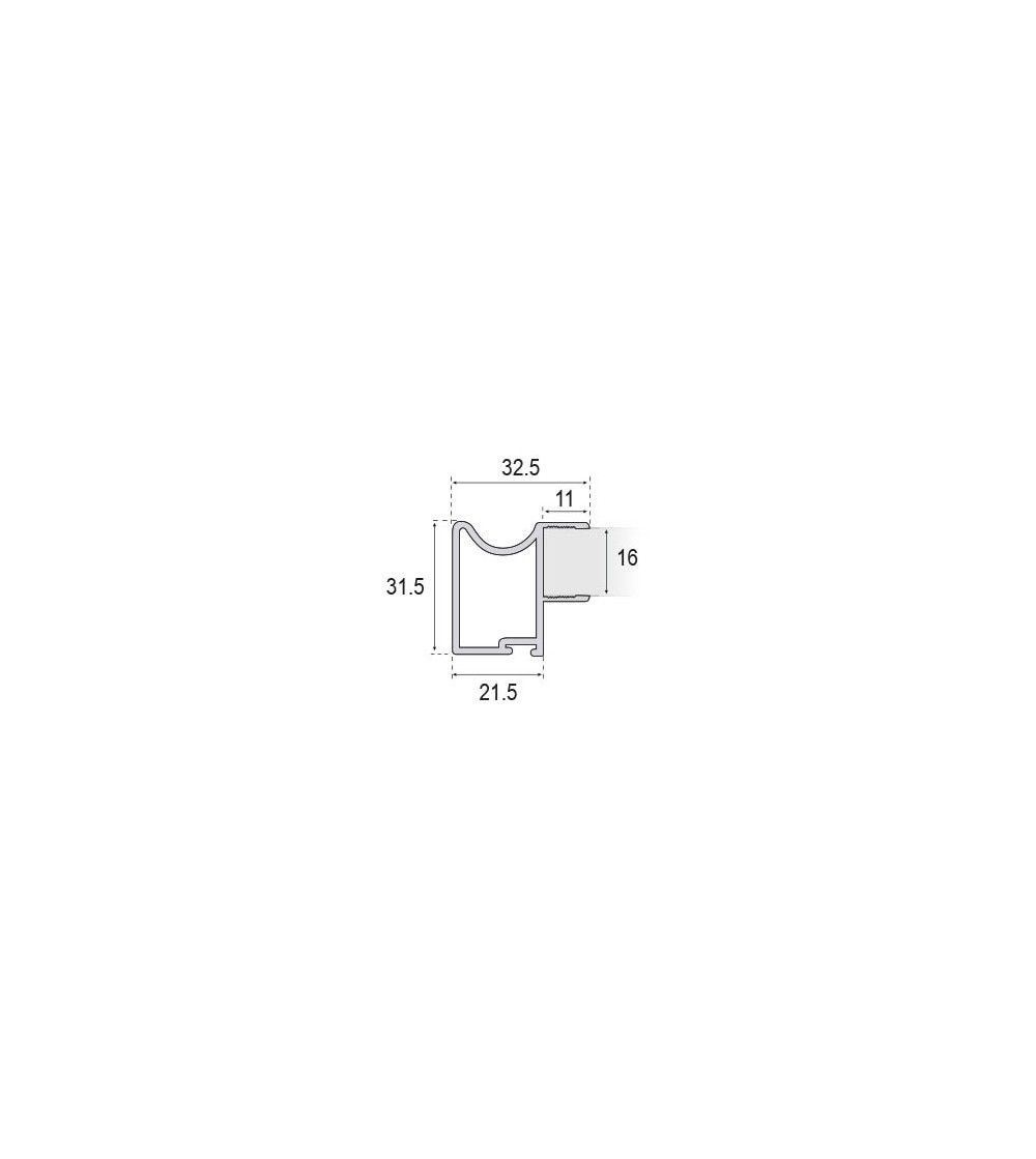 Kit Puerta Corredera Armario Madera Sapelly 16 mm | AndaserStore OFERTA