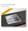 Fregadero Cocina Acero Inox Serie Berlín 40x40 cm | AndaserStore OFERTA