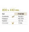 Fregadero Cocina Acero Inox Serie Dublín 80x44 cm | AndaserStore OFERTA