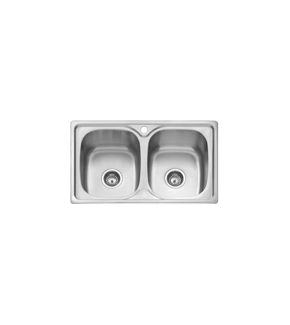 Fregadero Cocina Acero Inox Serie Dublín 80x44 cm | AndaserStore OFERTA