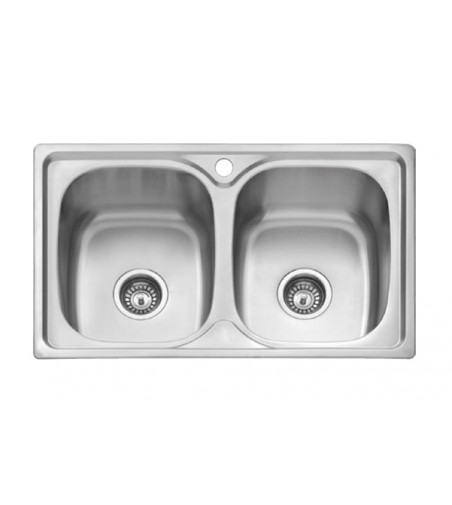 Fregadero Cocina Acero Inox Serie Dublín 80x44 cm | AndaserStore OFERTA