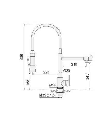 Grifo Cocina Mod. Big-Nox Inox | AndaserStore OFERTA