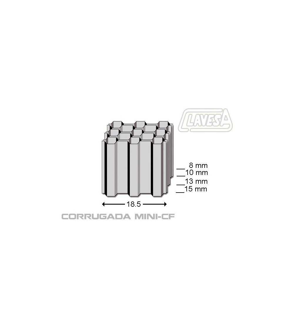 Grapadora Grapa Corrugada Mini CF Clavesa | AndaserStore OFERTA