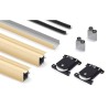 Kit Puerta Corredera Armario Madera Haya blanca 16 mm | AndaserStore OFERTA