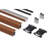 Kit Puerta Corredera Armario Madera Sapelly 16 mm | AndaserStore OFERTA