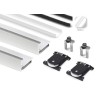 Kit Tirador Puerta Corredera Armario Blanco 16 mm | AndaserStore OFERTA