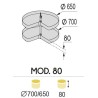 Mecanismo Giratorio 270º Mod.80 NEO System Blanco | AndaserStore OFERTA